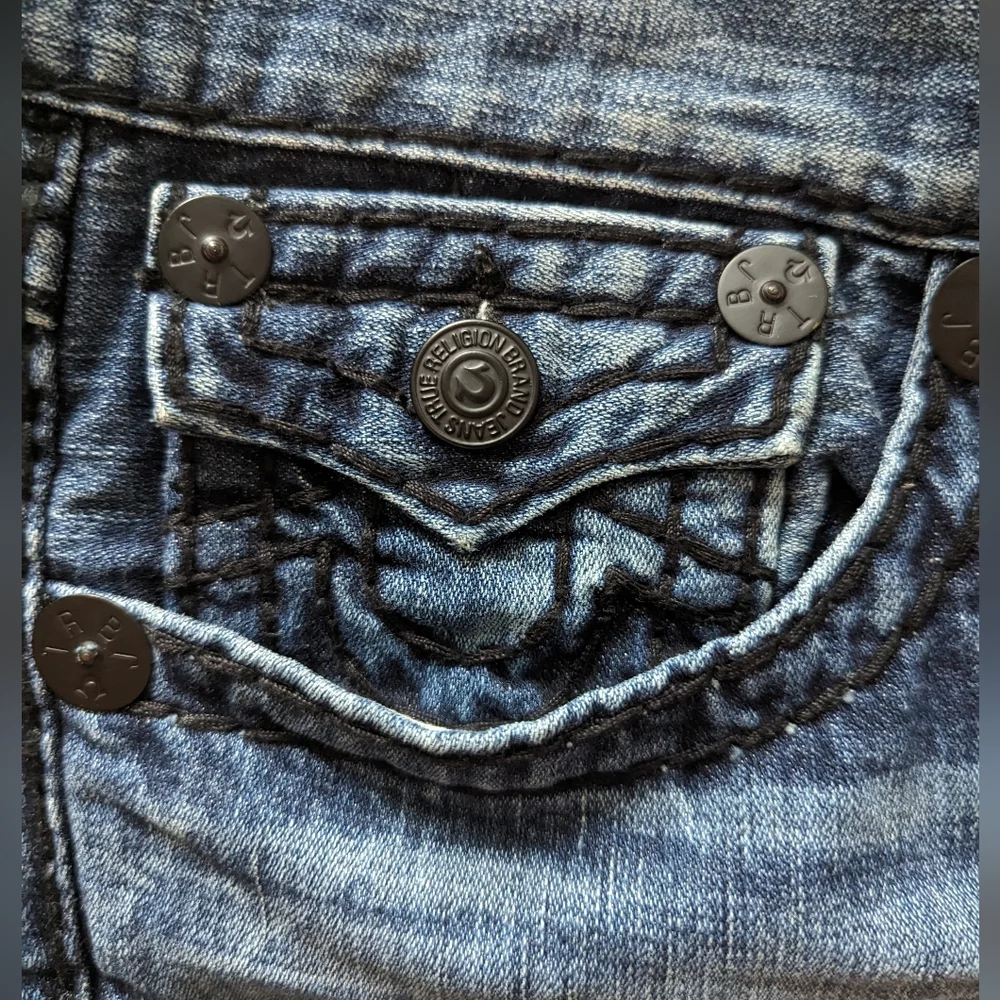 EUC True Religion Ricky Super T jeans - Picture 3 of 11